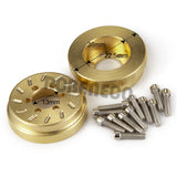 4pcs Brass RC Internal Wheel Weight Stack Counterweight for 1.9"/2.2" Beadlock Wheels Rims 1/10 RC Crawler Car