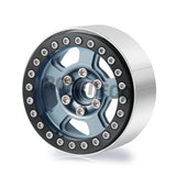 4pcs 1.9inch Beadlock Wheel Rim Hub for Axial SCX10 CC01 F350 D90 90034 TRX4 TRX6 1/10 RC Crawler Car Upgrade Parts
