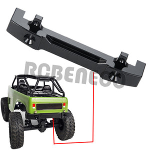 Rear Bumper Mount Crossmember Crash Barrier Frame for Axial SCX24