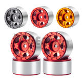 1.0" Beadlock CNC Metal Micro Crawler Wheel Rim for 1/24 RC Crawler