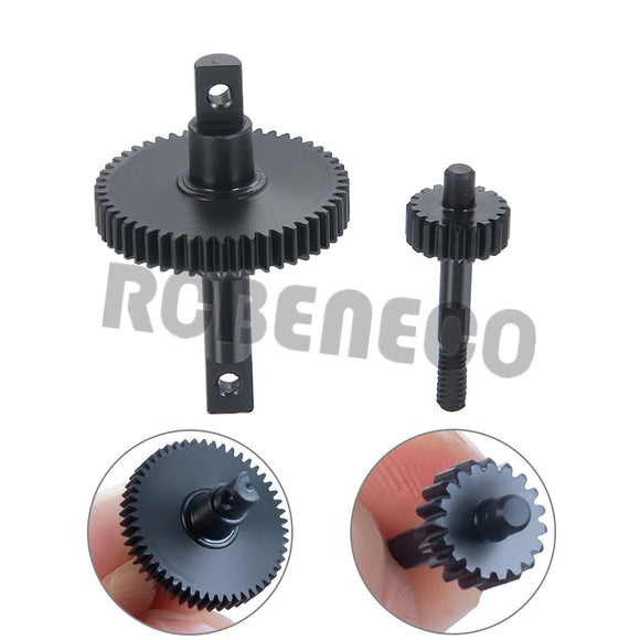 Steel Gearbox Gear 51T/19T 0.3 for Axial SCX24 90081 Transmission Box