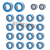 20Pcs Steel Sealed Ball Bearing Set for Axial SCX24 90081 AXI00001 AXI00002 1/24 RC Crawler Car