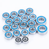 20Pcs Steel Sealed Ball Bearing Set for Axial SCX24 90081 AXI00001 AXI00002 1/24 RC Crawler Car