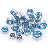 20Pcs Steel Sealed Ball Bearing Set for Axial SCX24 90081 AXI00001 AXI00002 1/24 RC Crawler Car