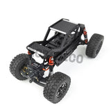 Roll Cage Body Shell Carbon Fiber & Aluminum Rock Buggy Frame Chassis for Axial SCX24 1/24 RC Crawler Car