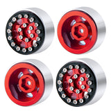1.0 Metal Micro Wheel Rim for Axial SCX24 1/24 RC Crawler Car Upgrade