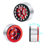 1.0 Metal Micro Wheel Rim for Axial SCX24 1/24 RC Crawler Car Upgrade