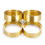 4pcs Brass Internal Beadlock Wheel Ring Clamp Rings Fit 1.9" Wheel Rim For RC Crawler Axial SCX10 90046 TRX4 TRX6 D90 Redcat