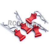 4Pcs Body Clip Retainer Shell Fixed Buckle Lock for Axial SCX6