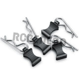 4Pcs Body Clip Retainer Shell Fixed Buckle Lock for Axial SCX6