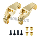 2PCS Front Caster Blocks Portal Drive C Seat Brass Counterweight for Redcat GEN8