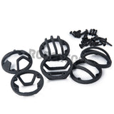 6PCS Round Light Cover for 1/10 RC Crawler Axial SCX10 III AXI03006 AXI03007