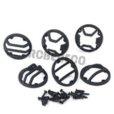 6PCS Round Light Cover for 1/10 RC Crawler Axial SCX10 III AXI03006 AXI03007