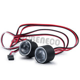 Angel Eyes 22mm 2LEDs Headlights DC 3.7-5V 0.5A for Axial SCX10 III