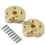 2pcs Brass Heavy Weight Outer Portal Drive Housing for AXAIL SCX10 III AXI03007 Capra 1/10 RC Crawler Car