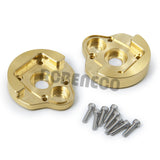 2pcs Brass Heavy Weight Outer Portal Drive Housing for AXAIL SCX10 III AXI03007 Capra 1/10 RC Crawler Car