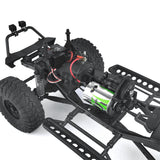 Metal Reverse Gearbox with Transmission Belt 2 Speeds for Axial SCX10 I Wrangler Wraith 90048