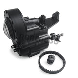 Metal Reverse Gearbox with Transmission Belt 2 Speeds for Axial SCX10 I Wrangler Wraith 90048