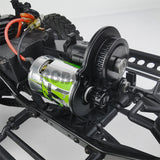 Metal Reverse Gearbox with Transmission Belt 2 Speeds for Axial SCX10 I Wrangler Wraith 90048