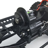 Metal Reverse Gearbox with Transmission Belt 2 Speeds for Axial SCX10 I Wrangler Wraith 90048