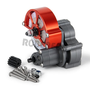 CNC Aluminum Reverse Transmission Gearbox with Gear for Axial SCX10