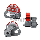 CNC Aluminum Reverse Transmission Gearbox with Gear for Axial SCX10