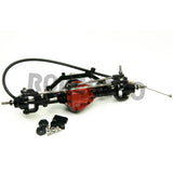 Aluminum Alloy Front Rear Axle with 4WD Lock for Axial SCX10