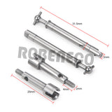 Metal CVD Front Drive Shaft for Axial SCX24