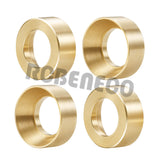 4PCS Internal Balance Ring Brass Wheel Rim Heavy Counterweight for Axial SCX24