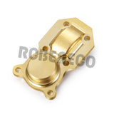 1/2pcs Brass Axle Diff Cover Portal Drive Counterweight for Axial SCX24