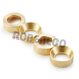 4PCS Internal Balance Ring Brass Wheel Rim Heavy Counterweight for Axial SCX24