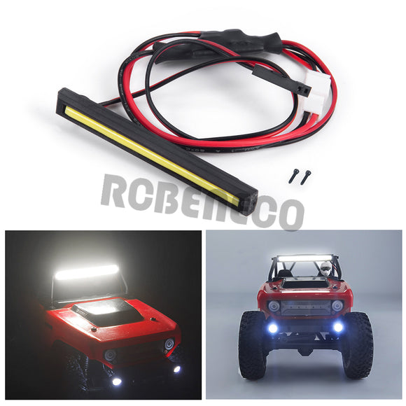 COB Light Bar 54mm Roof Lamp for Axial SCX24 90081 1/24 RC Car Crawler