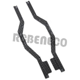 Carbon Fiber Chassis Frame Rails Girder Side LIFT for Axial SCX24