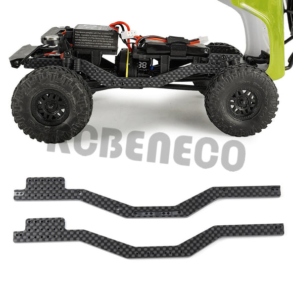 Carbon Fiber Chassis Frame Rails Girder Side LIFT for Axial SCX24