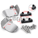 Stainless Steel Chassis Armor Axle Protector Plate for Axial SCX24