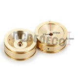 1Pair Brass Copper Wheel Rims Counterweight for Axial SCX24