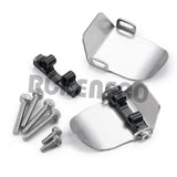 Stainless Steel Chassis Armor Axle Protector Plate for Axial SCX24