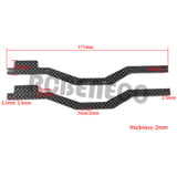 Carbon Fiber Chassis Frame Rails Girder Side LIFT for Axial SCX24