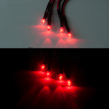 4LED Light Chassis Lamps for 1/24 Axial SCX24 AXI00005 RC Crawler Car