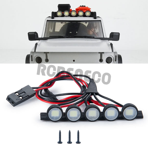 Bright Roof White Led Light Lamp for Axial SCX24 AXI00006 Bronco