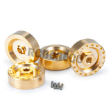 Brass Wheel Weights Hex Adapter Hub Combiner 5mm for AXIAL SCX24 1/24 RC Crawler Car