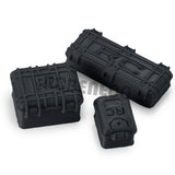 3pcs Mini Luggage Case Decoration Storage Box for SCX24 1/24 RC Trunk