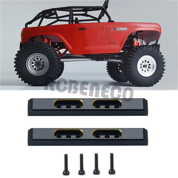 Brass Boulder Bars Weight for Axial SCX24 Frame Rails 1/24 RC Crawler Car