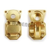 Brass Diff Cover and Axle Gear 6X6 Middle Axle Modification Kit for Axial SCX24 All Series 1/24 RC Crawler Car Parts