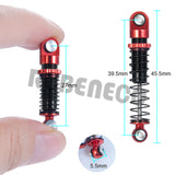 Aluminum Threaded Tele Shock Absorber Damper for 1/24 RC Crawler Car