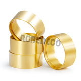 4PCS Brass Internal Beadlock Ring Clamp Ring Fit 1.0" Wheel Rim for 1/24 RC Crawler Axial SCX24 Upgrade Parts