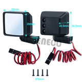 Rearview Lens with LED Light for 1/6 Axial SCX6 AXI05000