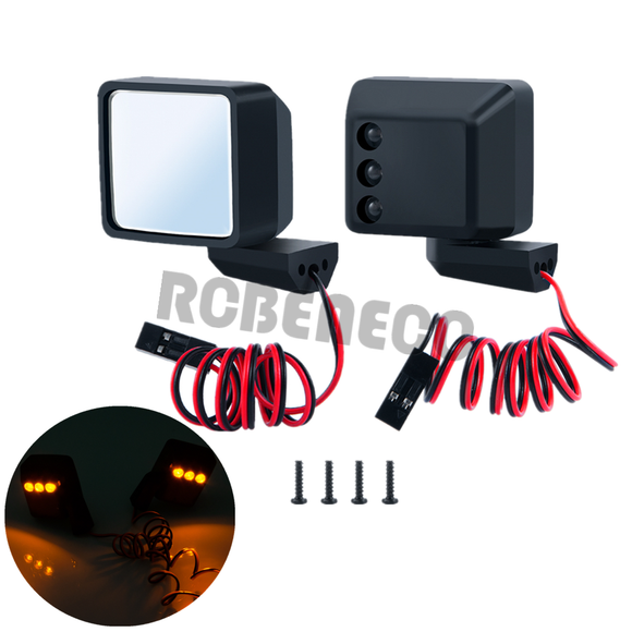 Rearview Lens with LED Light for 1/6 Axial SCX6 AXI05000