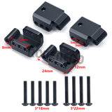 Metal Shock Mount Adjustable Towers for 1/10 RC Crawler Car Traxxas TRX4 TRX-4 Defender Bronco 4WD Upgrade Parts