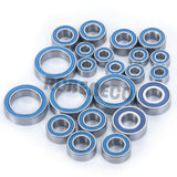 22PCS Blue Ball Bearing Kit for Team Associated B6.2 1/10 Scale 2WD Off Road Competition Buggy Bearings Upgrade Parts